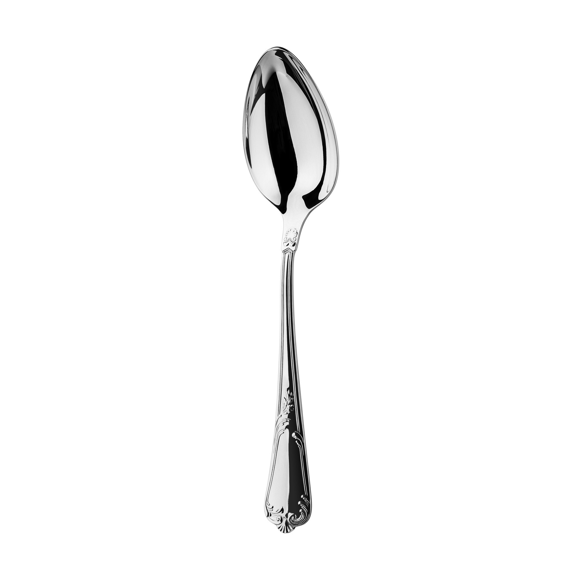 Silver serving spoon - Barock