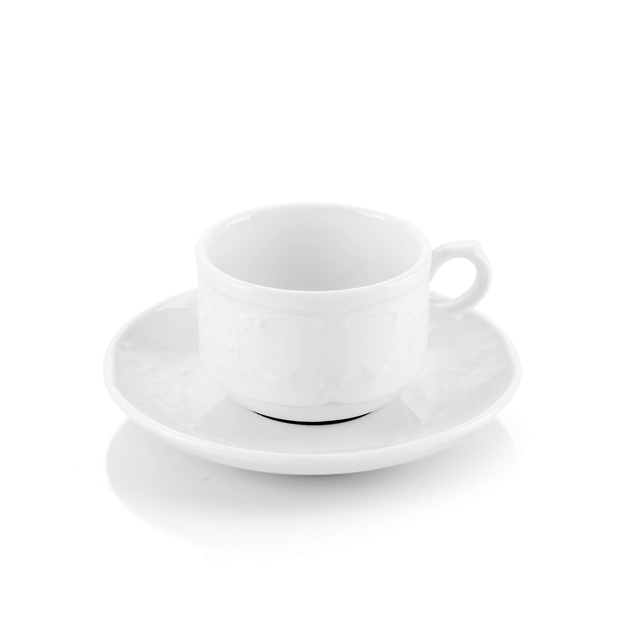 Cup with saucer 220 ml Flora