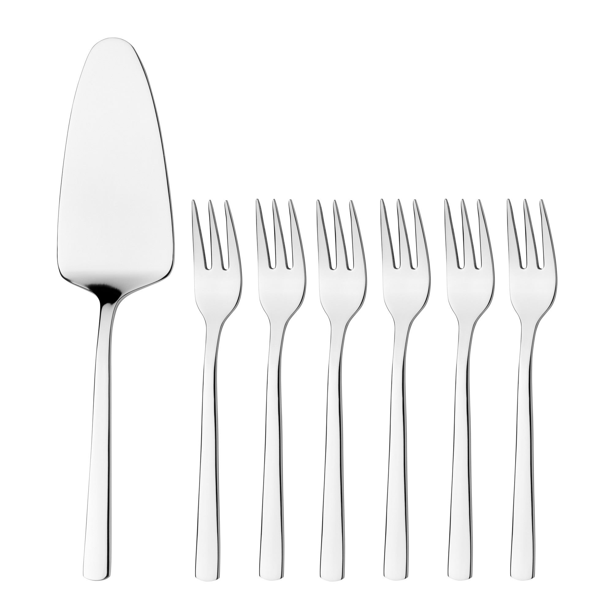 Gamma cutlery - 7-piece dessert set