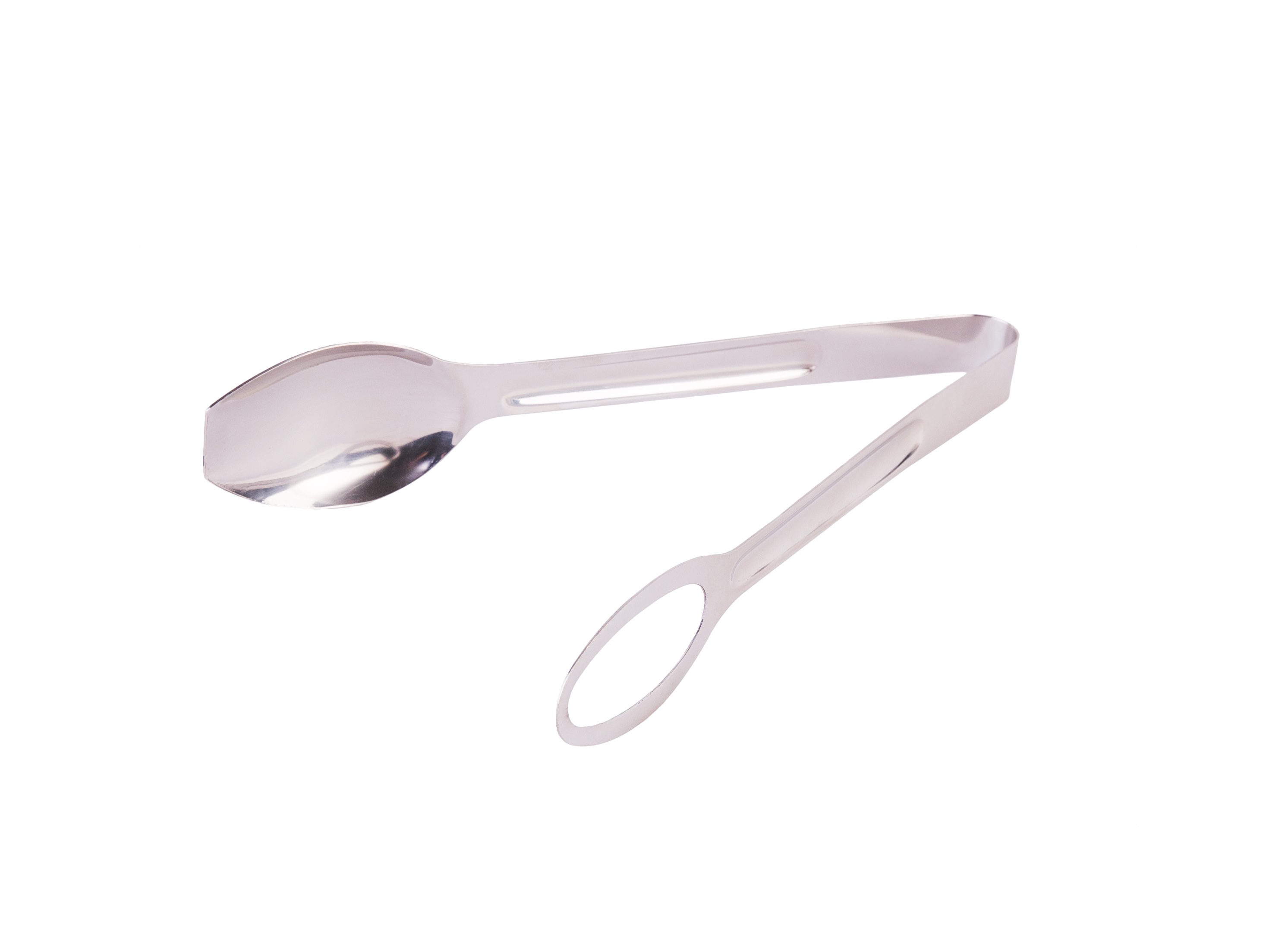 Serving tongs with hole 27cm 