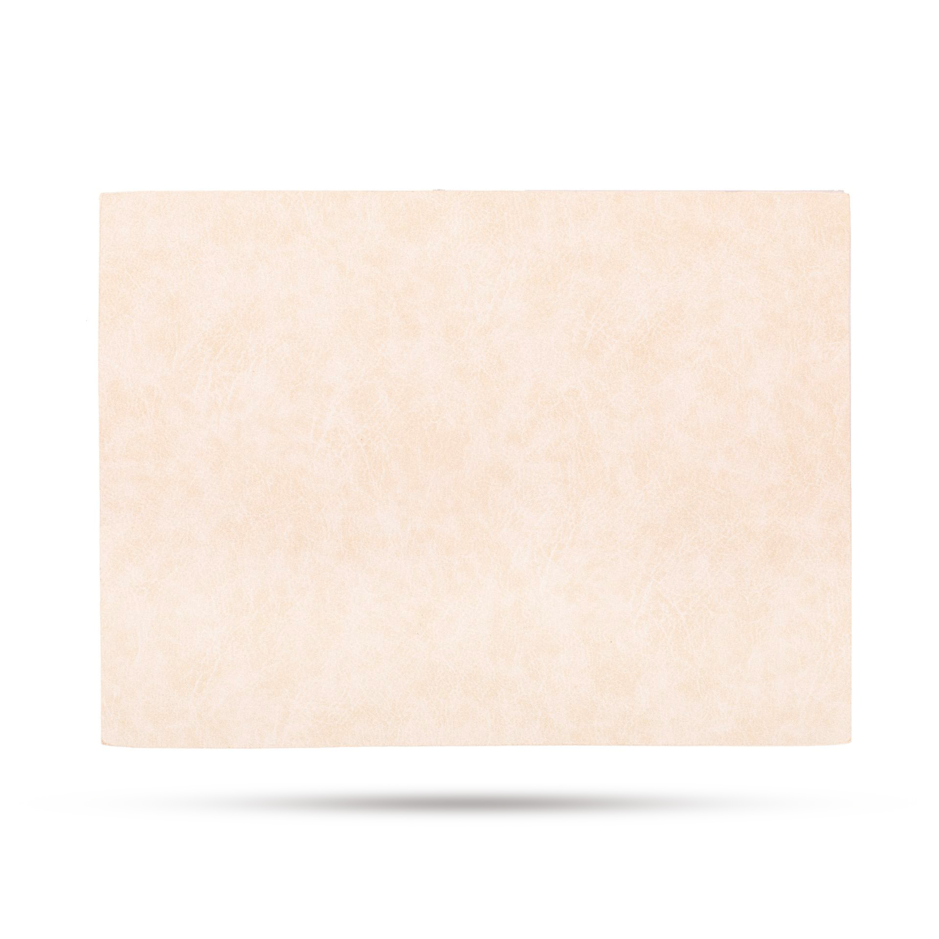 Placemat cream with leather look