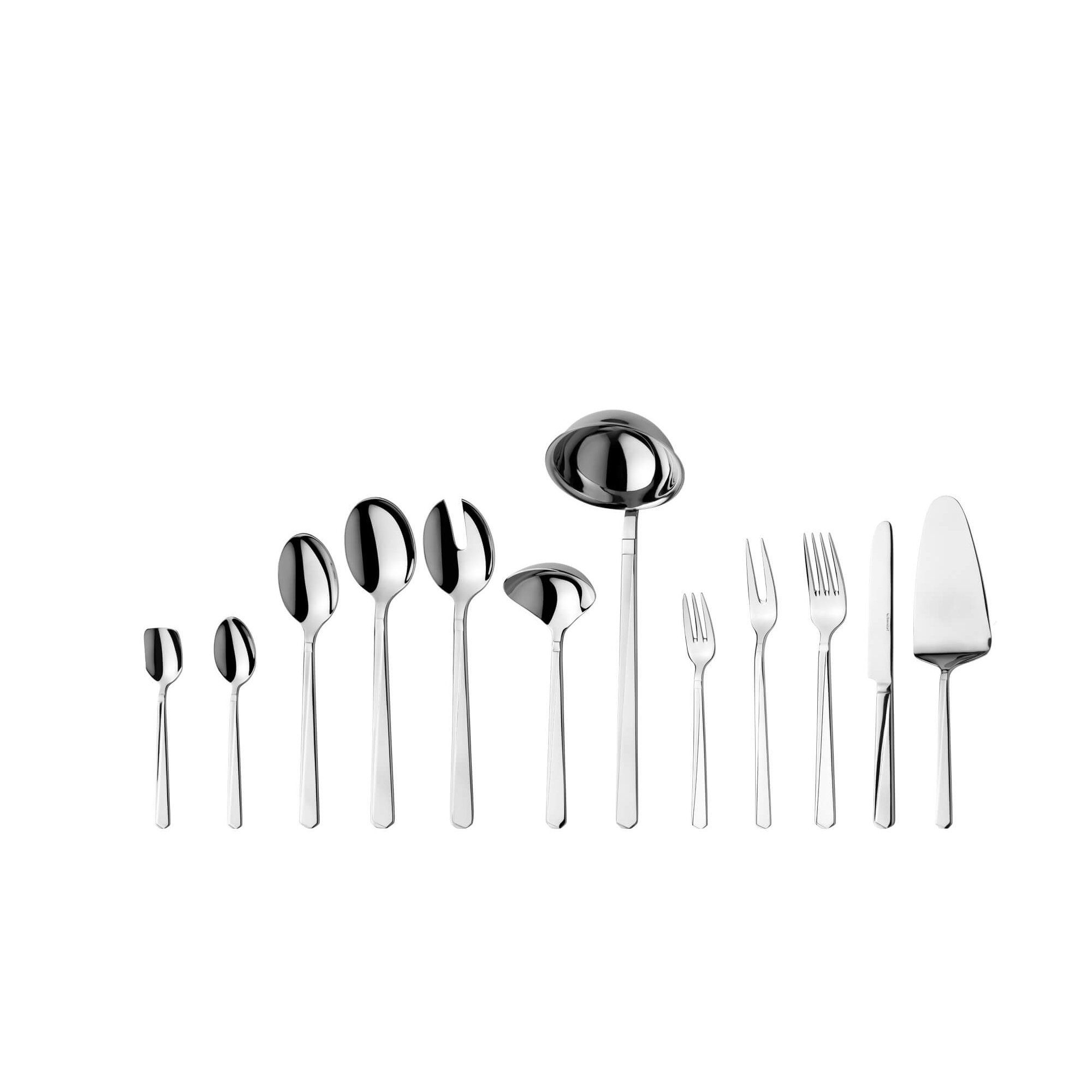 Cutlery Vektra - 71 piece set / polished