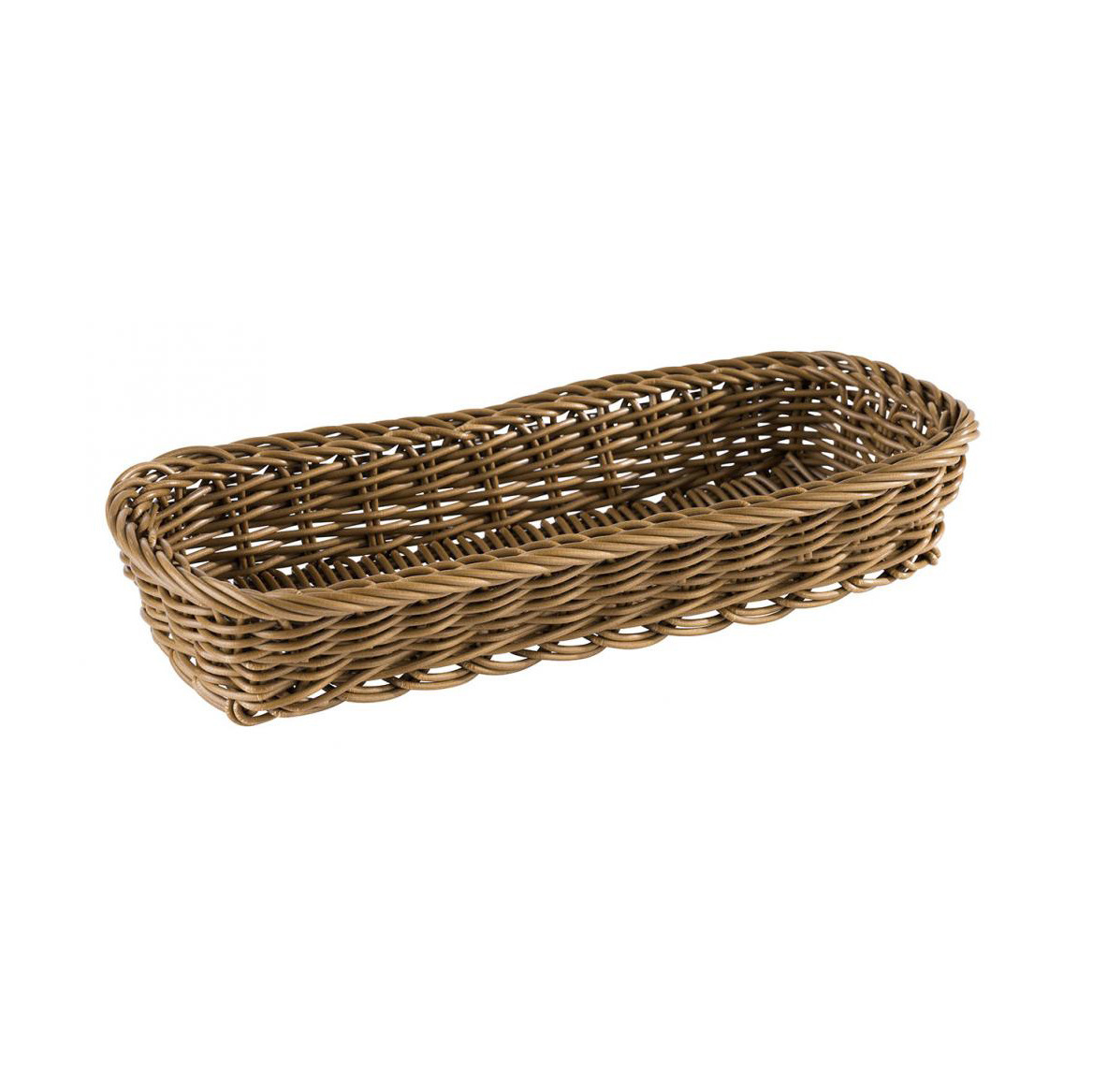 APS Cutlery basket "ECONOMIC" 27 x 10 cm, BROWN