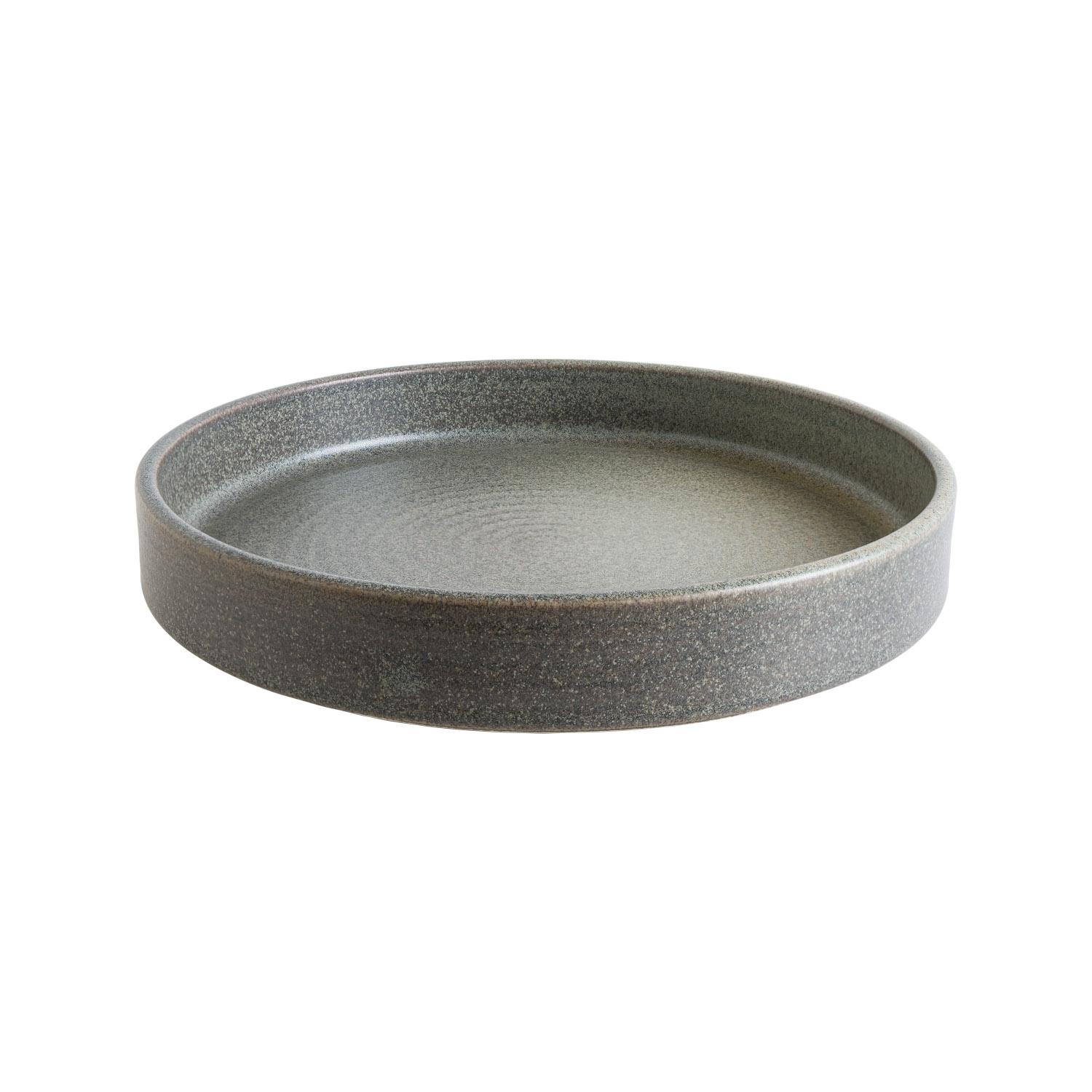 Plate with high rim 23 cm - Hornfels