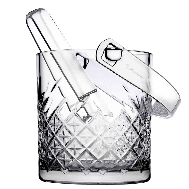 Ice container with Timeless tongs 1000 ml