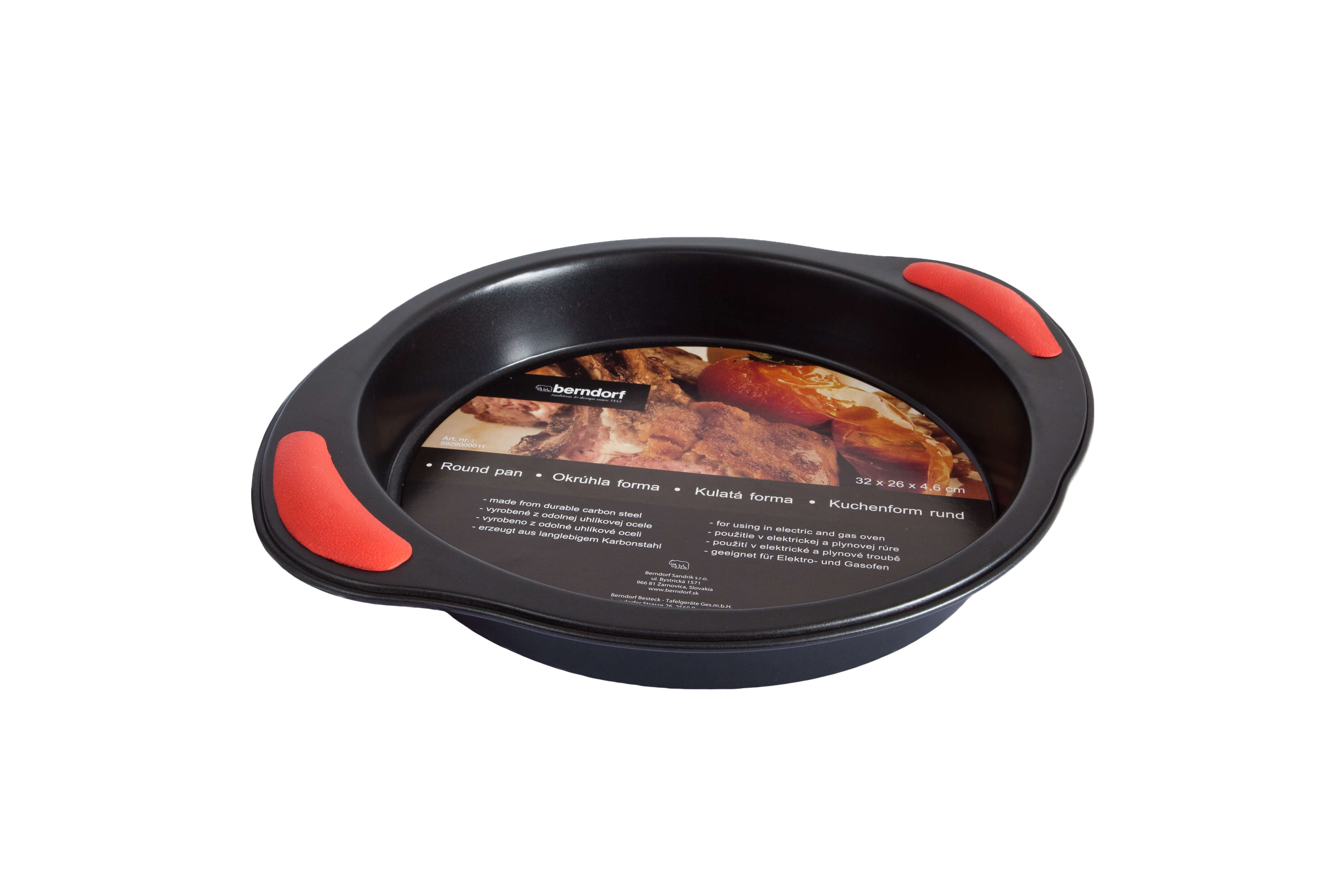 Forma na pečenie okrúhla s nepriľnavým povrchom